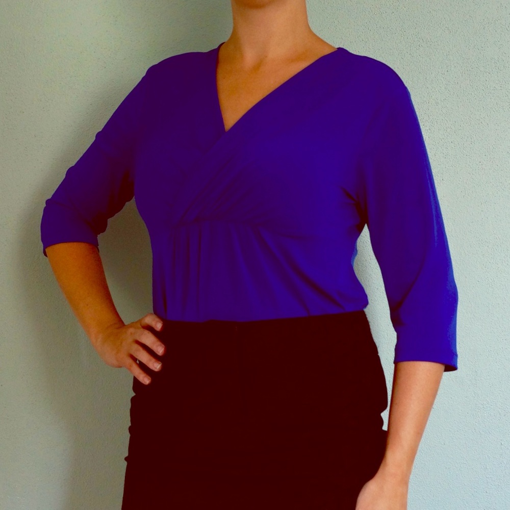 Blue blouse